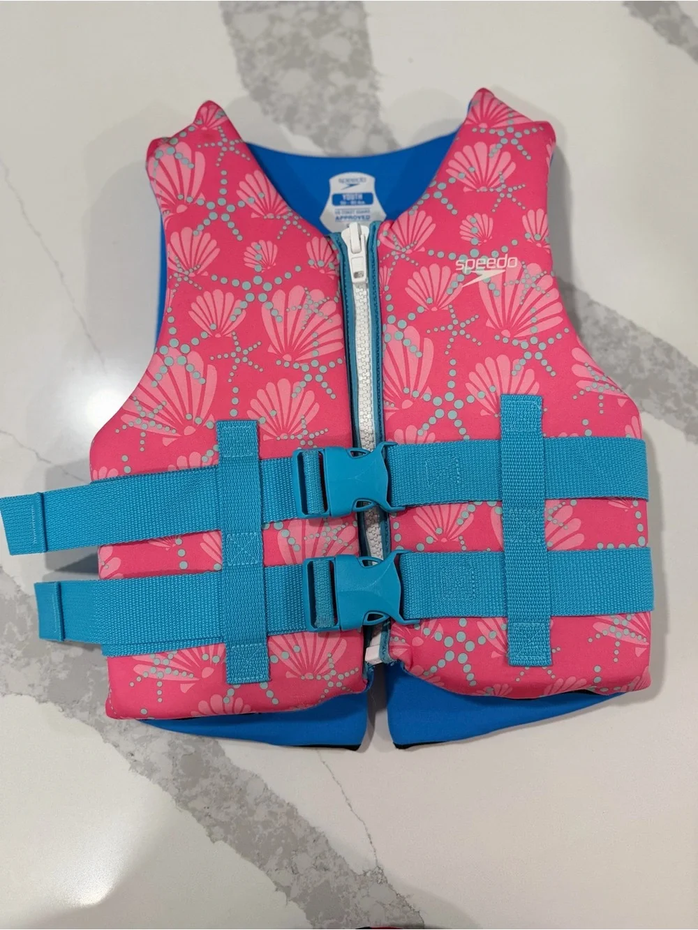 Speedo Youth USCG Type III PFD Life Jacket Vest 50-90 lb Model 303Y